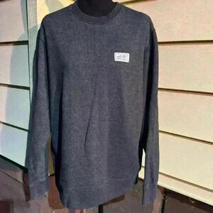 Eddie Bauer Gray Long Sleeve Pullover Sweater Medium